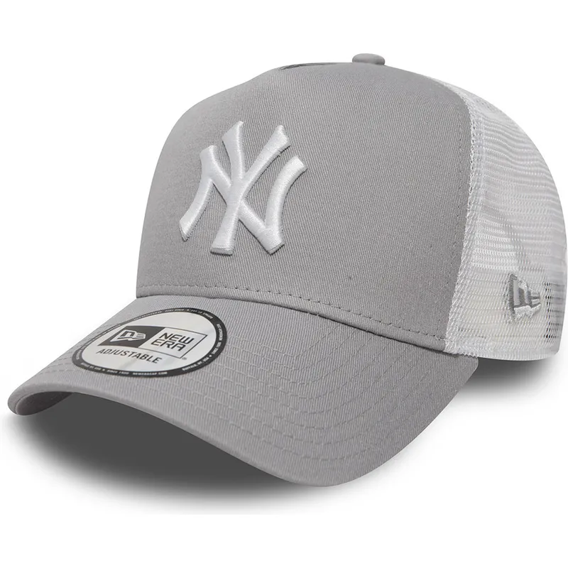 epci-curbata-gri-snapback-clean-a-frame-2-de-new-york-yankees-mlb-de-new-era