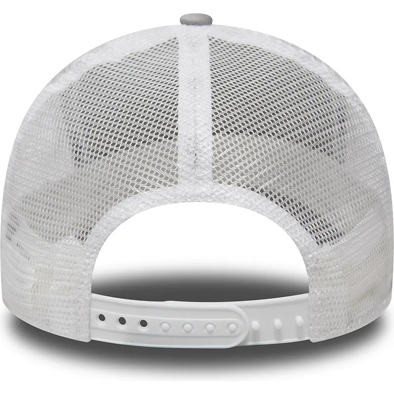 cappellino-trucker-grigio-clean-a-frame-2-di-new-york-yankees-mlb-di-new-era