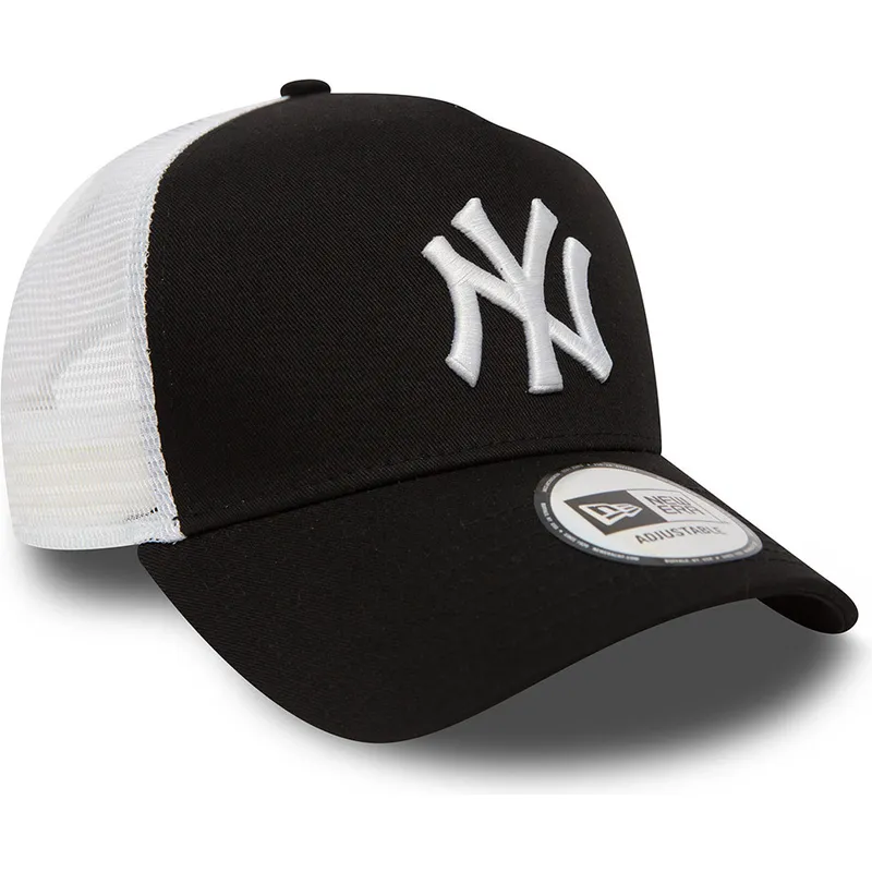 epci-curbata-negru-snapback-clean-a-frame-2-de-new-york-yankees-mlb-de-new-era