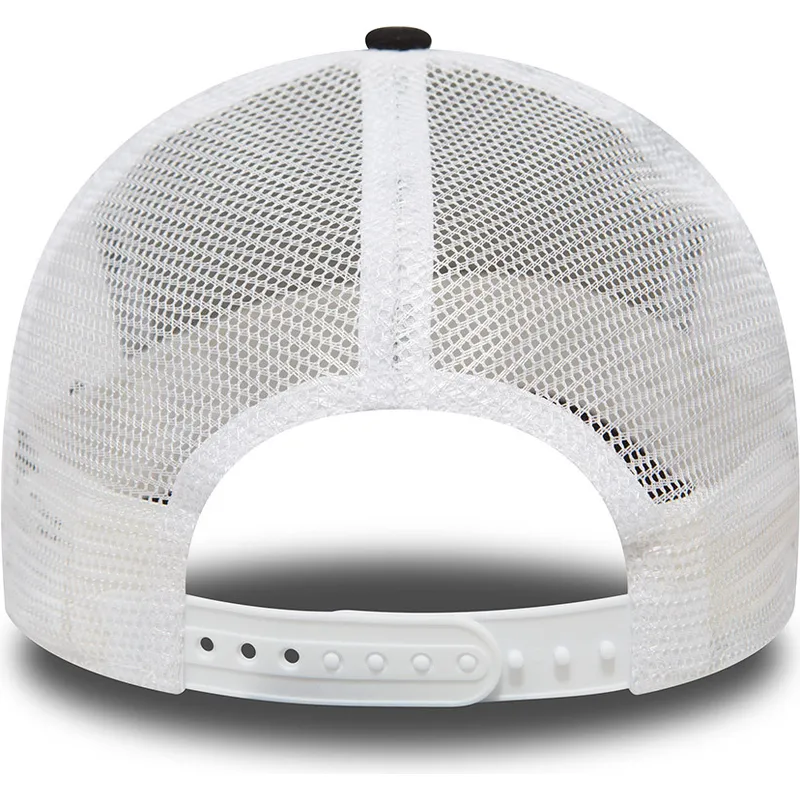 cappellino-trucker-nero-clean-a-frame-2-di-new-york-yankees-mlb-di-new-era