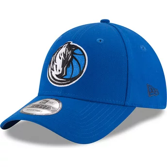 New Era Curved Brim 9FORTY The League Dallas Mavericks NBA Blue Adjustable Cap