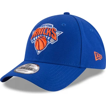 Șepci curbată albastru reglabilă 9FORTY The League de New York Knicks NBA de New Era