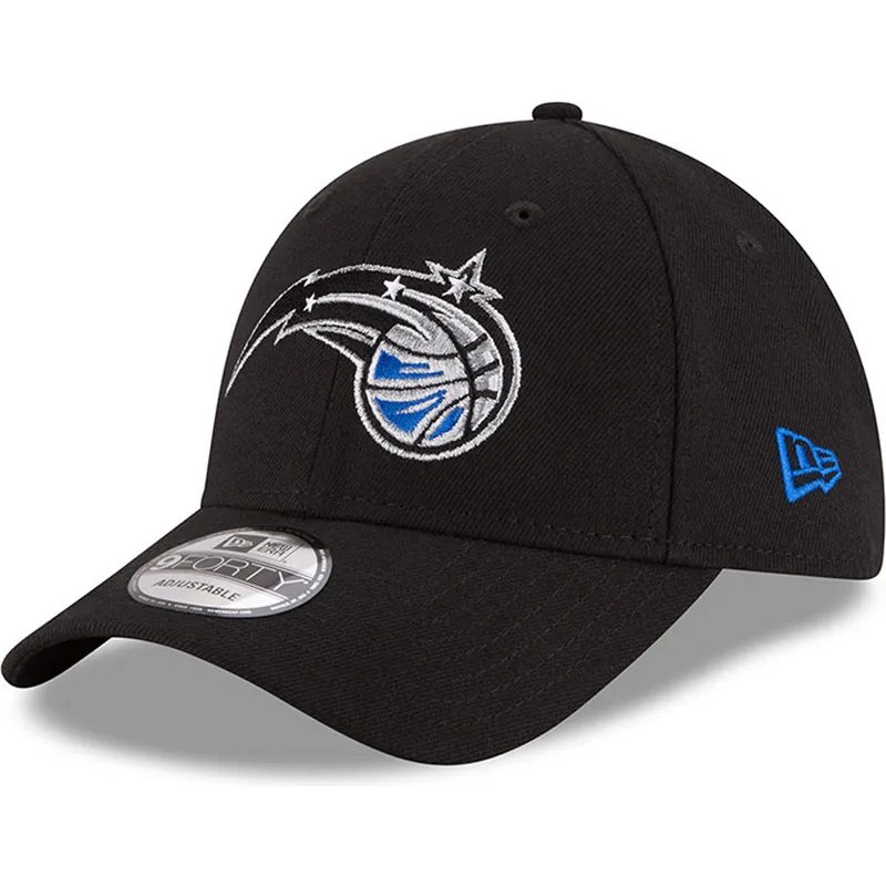 svart-justerbar-kurvad-keps-9forty-the-league-fran-orlando-magic-nba-av-new-era