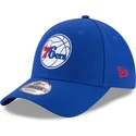 cap-curbata-blue-adjustable-strap-9forty-the-league-de-philadelphia-76ers-nba-de-new-era