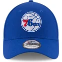 cap-curbata-blue-adjustable-strap-9forty-the-league-de-philadelphia-76ers-nba-de-new-era