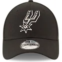 cap-curbata-black-adjustable-strap-9forty-the-league-de-san-antonio-spurs-nba-de-new-era