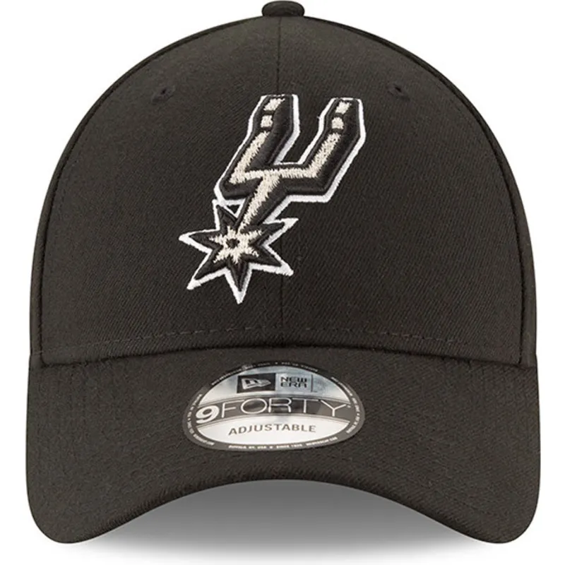 cappellino-curvo-nero-regolabile-9forty-the-league-di-san-antonio-spurs-nba-di-new-era