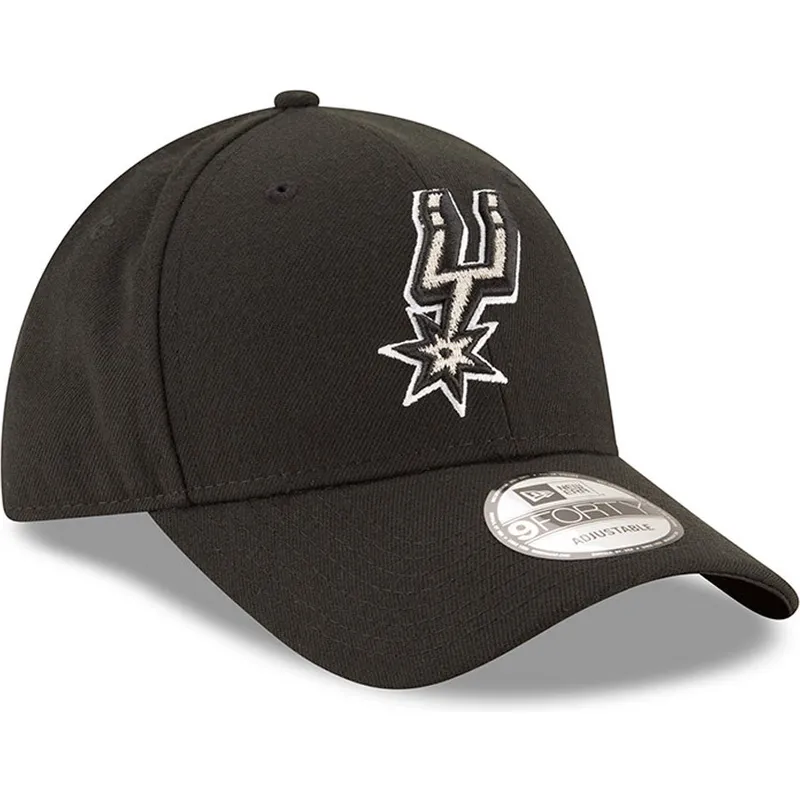 czarna-regulowana-czapka-z-daszkiem-9forty-the-league-san-antonio-spurs-nba-new-era