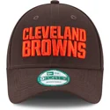 gorra-curva-marron-ajustable-9forty-the-league-de-cleveland-browns-nfl-de-new-era