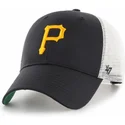 epci-curbata-negru-snapback-de-pittsburgh-pirates-mlb-de-47-brand