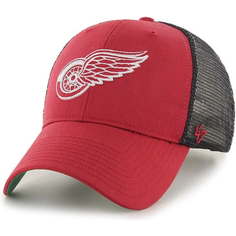 epci-curbata-rou-snapback-rejilla-de-detroit-red-wings-nhl-de-47-brand