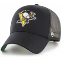 epci-curbata-negru-snapback-de-pittsburgh-penguins-nhl-de-47-brand