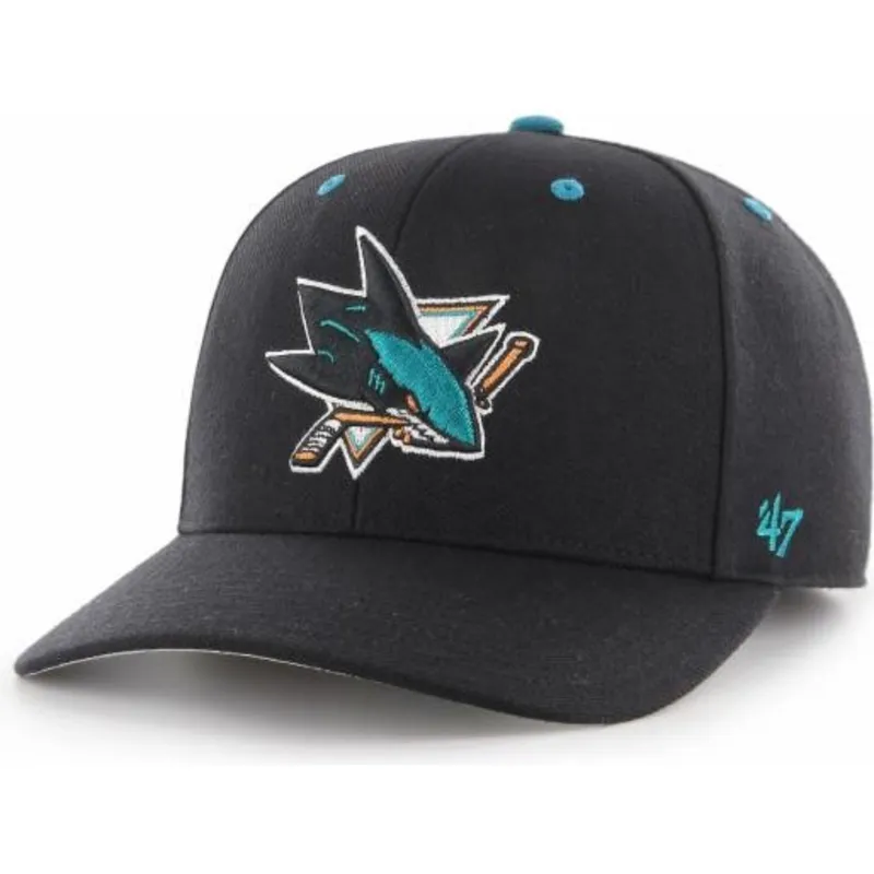 epci-curbata-negru-reglabila-de-san-jose-sharks-nhl-de-47-brand