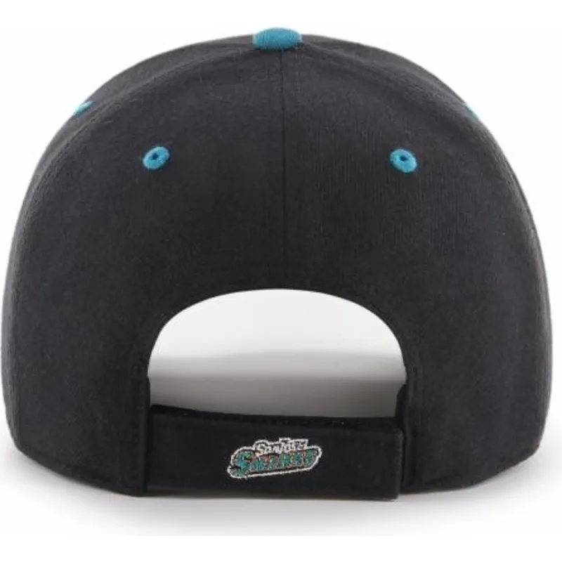 epci-curbata-negru-reglabila-de-san-jose-sharks-nhl-de-47-brand