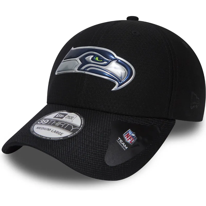 epci-curbata-negru-fitted-39thirty-black-coll-de-seattle-seahawks-nfl-de-new-era