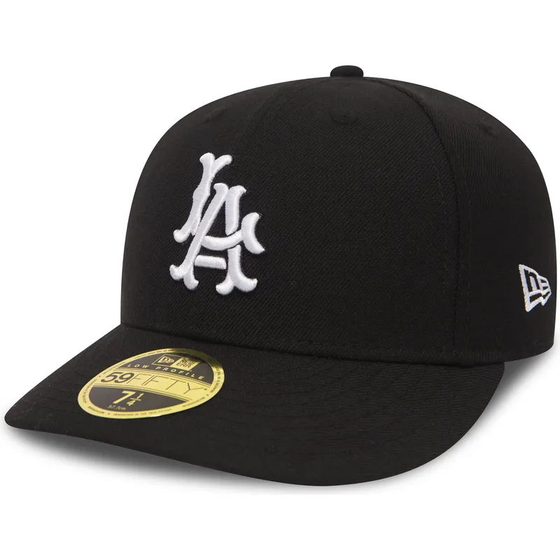 epci-curbata-negru-fitted-59fifty-coop-wool-de-los-angeles-dodgers-mlb-de-new-era