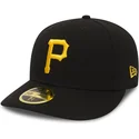 epci-curbata-negru-fitted-59fifty-low-profile-poly-de-pittsburgh-pirates-mlb-de-new-era