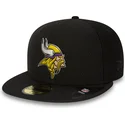 epci-plata-negru-fitted-59fifty-black-coll-de-minnesota-vikings-nfl-de-new-era