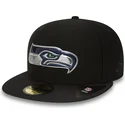epci-plata-negru-fitted-59fifty-black-coll-de-seattle-seahawks-nfl-de-new-era