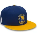 gorra-plana-azul-y-amarilla-snapback-9fifty-de-golden-state-warriors-nba-de-new-era