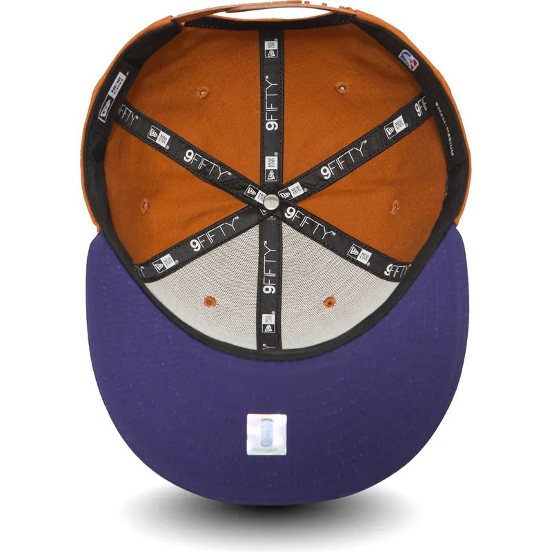 epci-plata-portocaliu-snapback-9fifty-de-phoenix-suns-nba-de-new-era