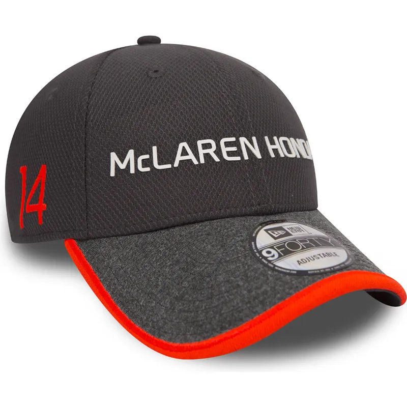 epci-curbata-gri-reglabila-9forty-fernando-alonso-de-mclaren-racing-formula-1-de-new-era