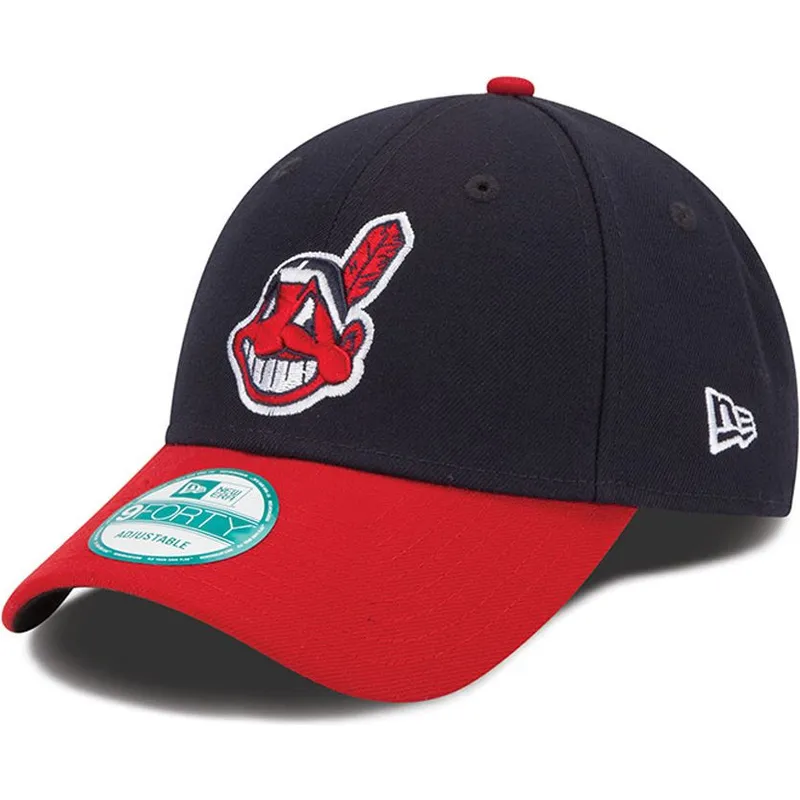 epci-curbata-negru-reglabila-9forty-the-league-de-cleveland-indians-mlb-de-new-era