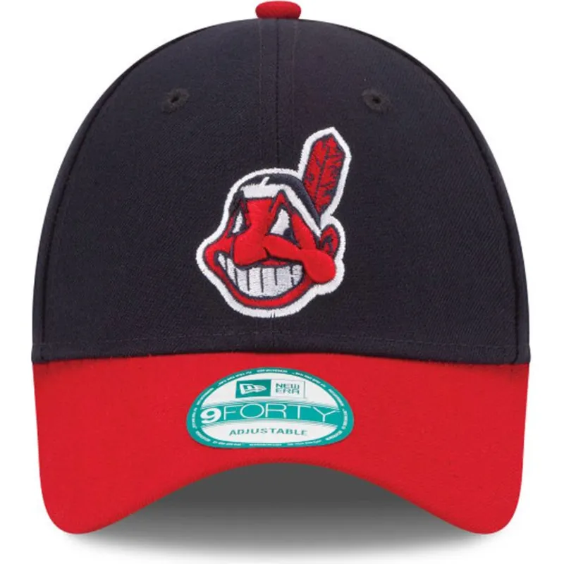 epci-curbata-negru-reglabila-9forty-the-league-de-cleveland-indians-mlb-de-new-era