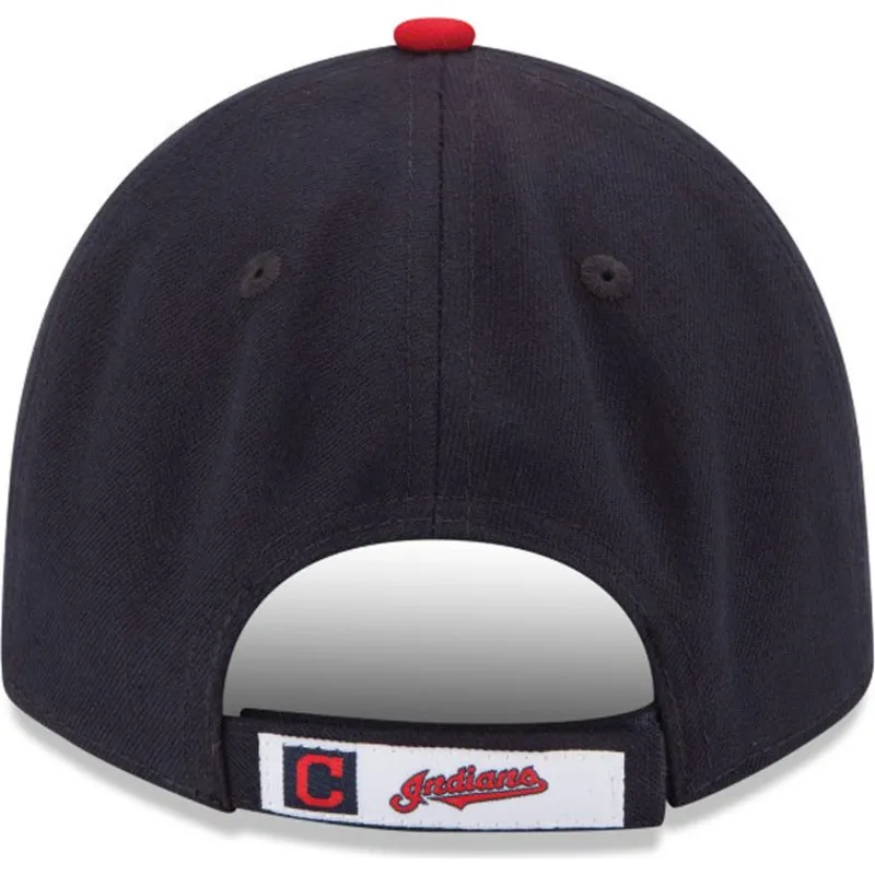 epci-curbata-negru-reglabila-9forty-the-league-de-cleveland-indians-mlb-de-new-era