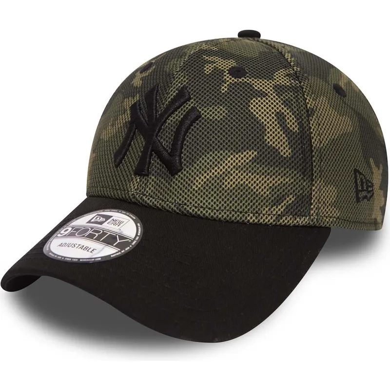 epci-curbata-camuflaj-reglabila-9forty-mesh-overlay-de-new-york-yankees-mlb-de-new-era