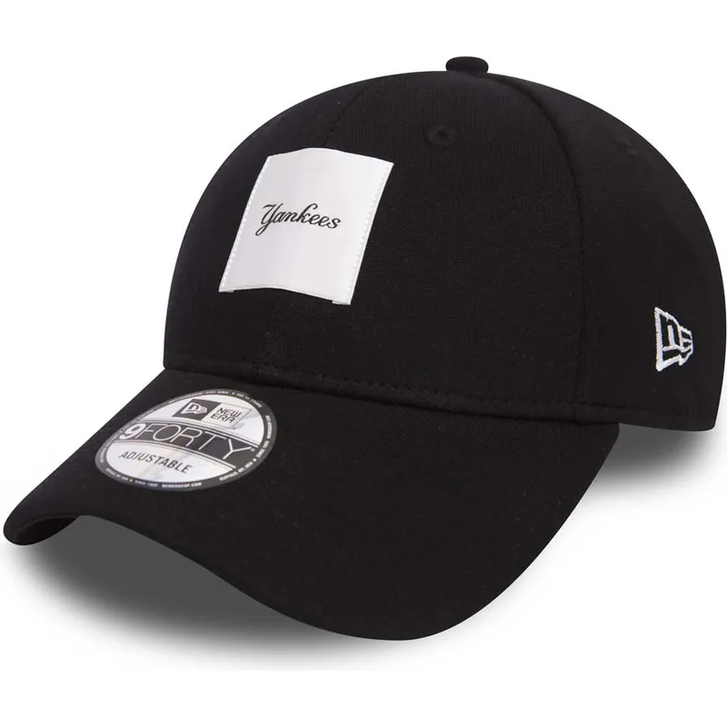epci-curbata-negru-reglabila-9forty-satin-patch-de-new-york-yankees-mlb-de-new-era