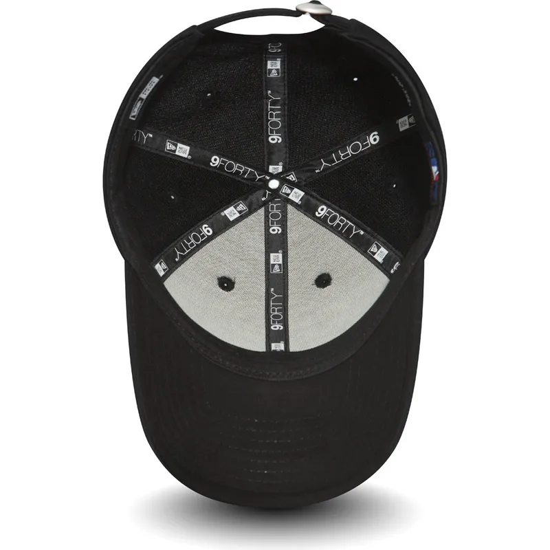 epci-curbata-negru-reglabila-9forty-satin-patch-de-new-york-yankees-mlb-de-new-era