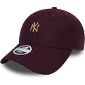 epci-curbata-rou-reglabila-oro-9forty-melton-de-new-york-yankees-mlb-de-new-era