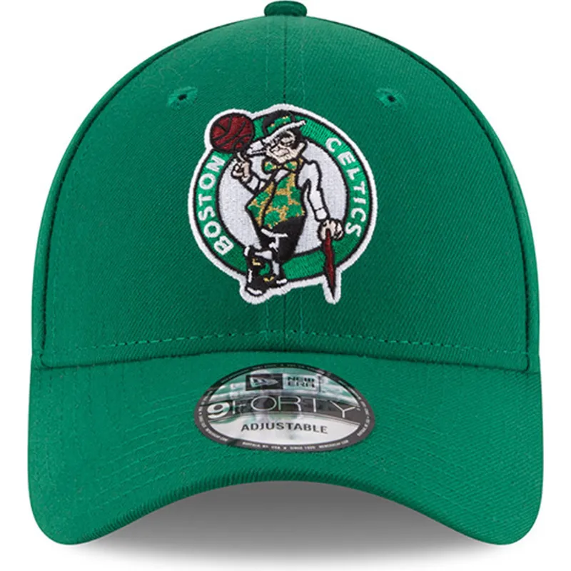 cappellino-visiera-curva-verde-regolabile-9forty-the-league-di-boston-celtics-nba-di-new-era