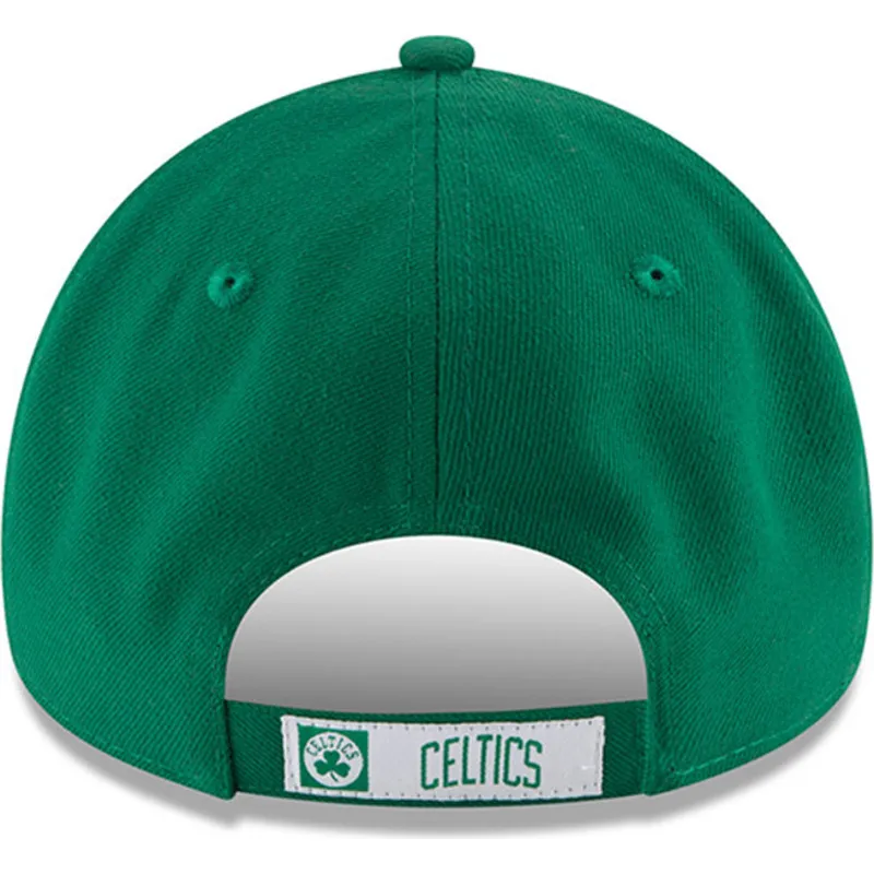 cappellino-visiera-curva-verde-regolabile-9forty-the-league-di-boston-celtics-nba-di-new-era