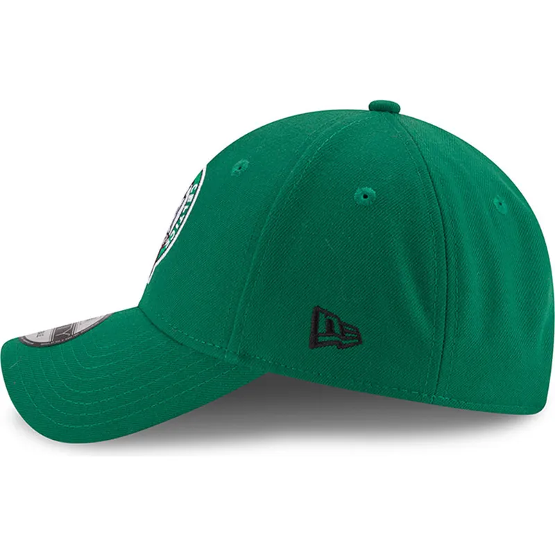 cappellino-visiera-curva-verde-regolabile-9forty-the-league-di-boston-celtics-nba-di-new-era