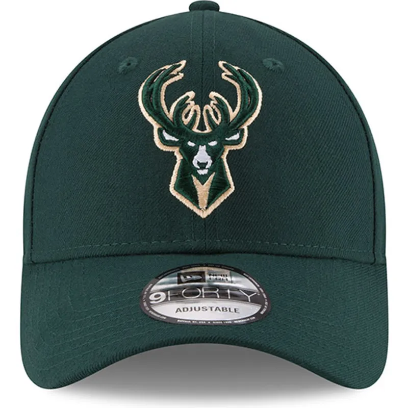 gron-justerbar-kurvad-keps-9forty-the-league-fran-milwaukee-bucks-nba-av-new-era
