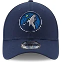 cap-curbata-navy-blue-adjustable-strap-9forty-the-league-de-minnesota-timberwolves-nba-de-new-era