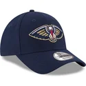 cappellino-curvo-blu-navy-regolabile-9forty-the-league-dei-new-orleans-pelicans-nba-di-new-era