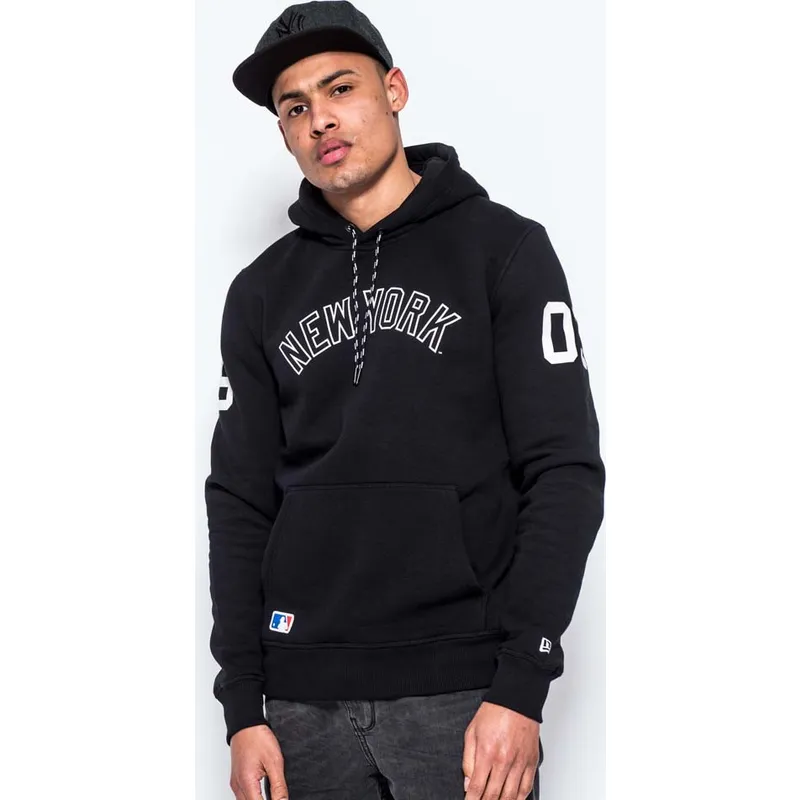 hanorace-cu-gluga-negru-pullover-hoody-east-coast-de-new-york-yankees-mlb-de-new-era