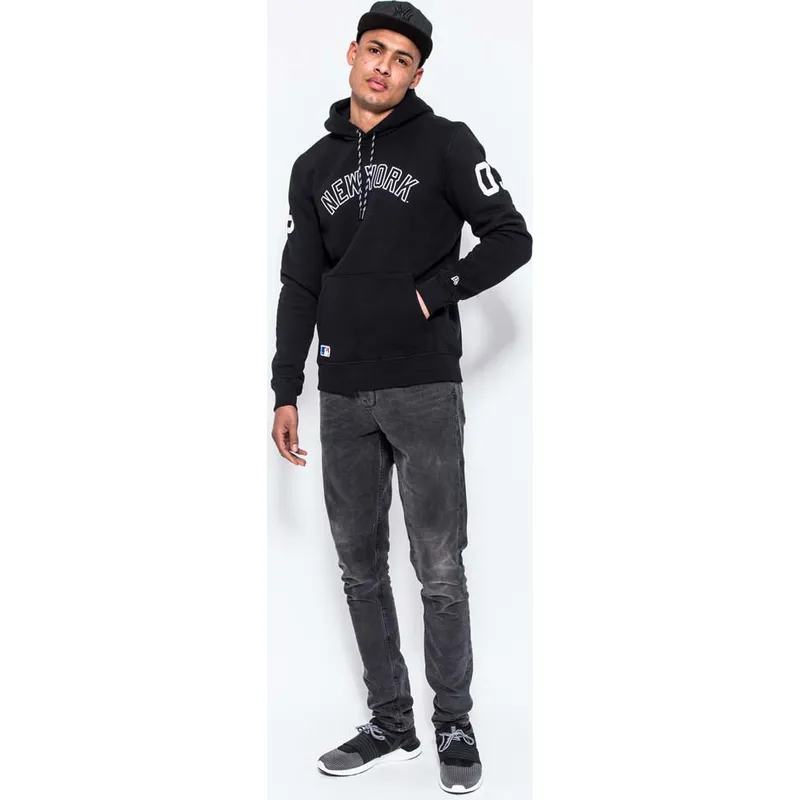 hanorace-cu-gluga-negru-pullover-hoody-east-coast-de-new-york-yankees-mlb-de-new-era
