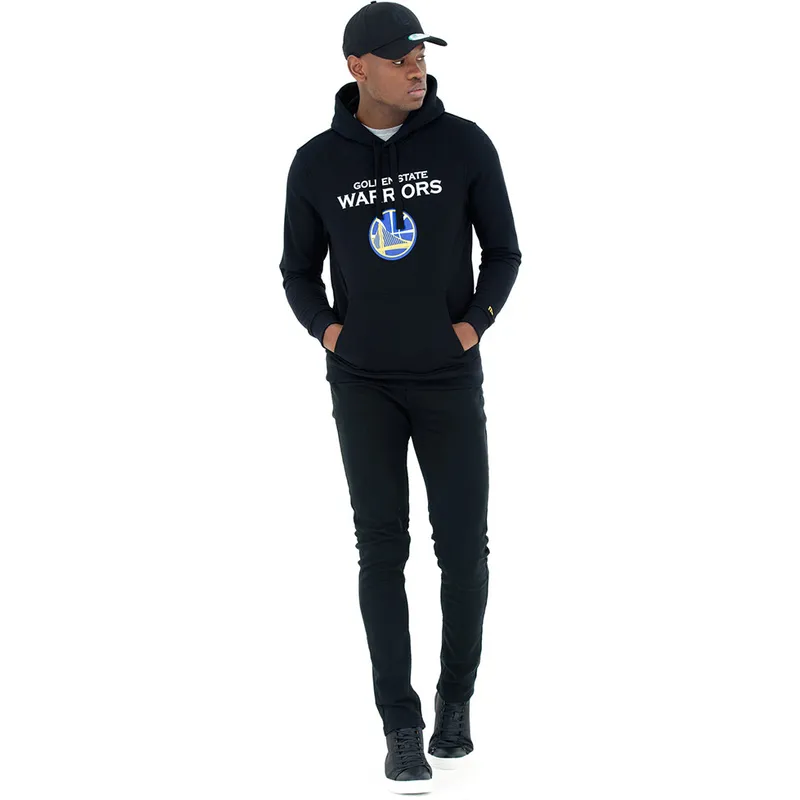 hanorace-cu-gluga-negru-pullover-hoody-de-golden-state-warriors-nba-de-new-era
