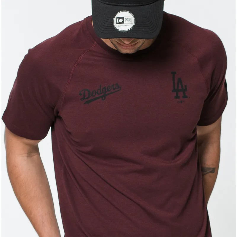 tricouri-maneca-scurta-rou-tech-series-de-los-angeles-dodgers-mlb-de-new-era
