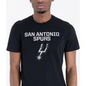 tricouri-maneca-scurta-negru-de-san-antonio-spurs-nba-de-new-era