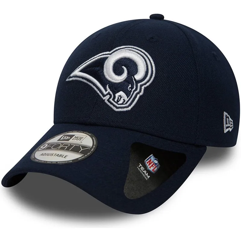 epci-curbata-bleumarin-reglabila-9forty-the-league-de-los-angeles-rams-nfl-de-new-era