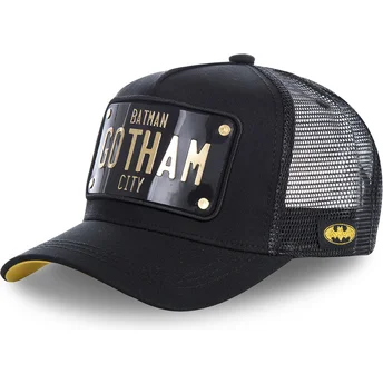 Șepci curbată camionagiu negru snapback placa Batman Gotham City BATP1 DC Comics Batman DC Comics de Capslab