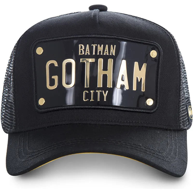 svart-trucker-keps-med-batman-gotham-city-platta-batp1-dc-comics-fran-capslab