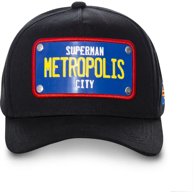 epci-curbata-negru-snapback-placa-metropolis-city-sup1-superman-dc-comics-de-capslab