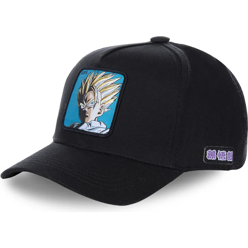 epci-curbata-negru-snapback-super-saiyan-2-supb-son-gohan-dragon-ball-de-capslab