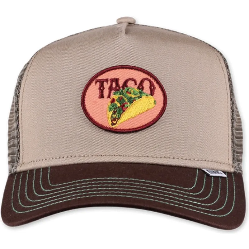 epci-curbata-bej-snapback-food-taco-de-djinns